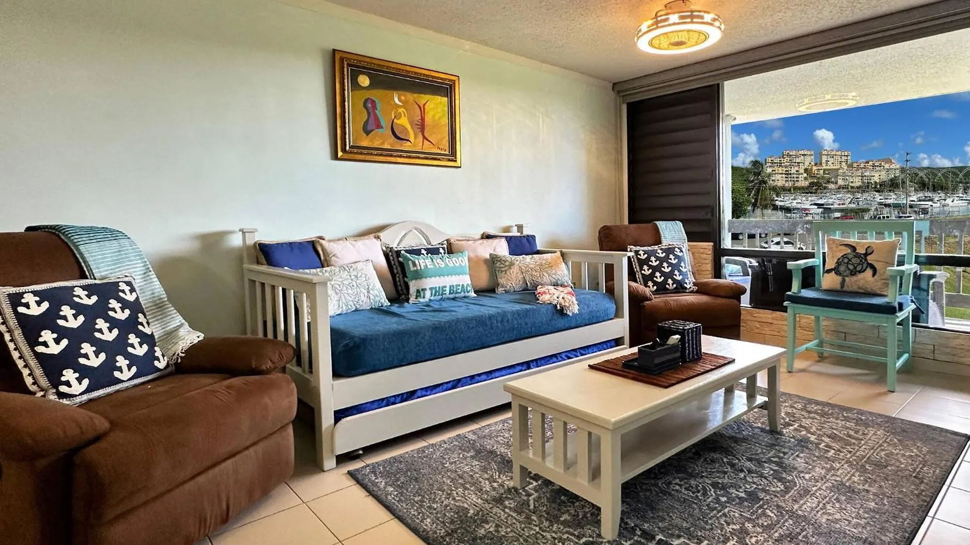 公寓 Marina View Condo 2 Bed - 2 Bath Sleeps 7 法哈多 波多黎各